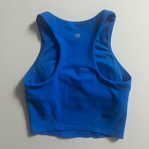 Lululemon Invigorate Training Tank, Poolside Blue, Size 2